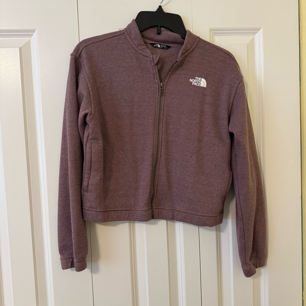The North Face Kids Lavender Full-Zip Jacket